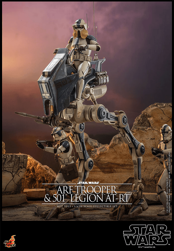 ARF Trooper and 501st Legion AT-RT 2