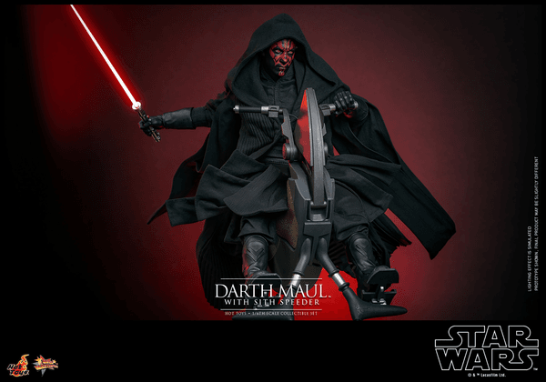 Darth Maul with Sith Speeder 4