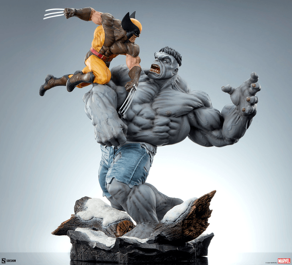 Hulk gris contra Wolverine 13