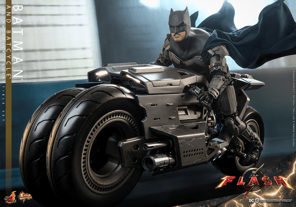 Batman and Batcycle 4