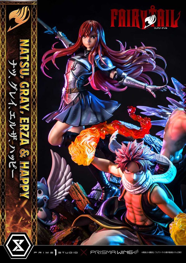 Fairy Tail Estatua PVC 1/6 Natsu, Gray, Erza, Happy Deluxe Bonus Version 57 cm-da09d11e-e516-4ec9-a51e-e2d1ac463595 8
