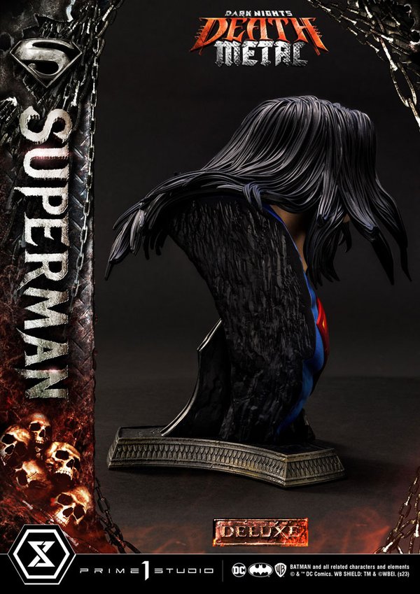 Dark Nights: Death Metal Estatua 1/3 Death Metal Superman Deluxe Ver. 94 cm-ed9ca3e1-deff-4331-a026-62b12a43c752 17