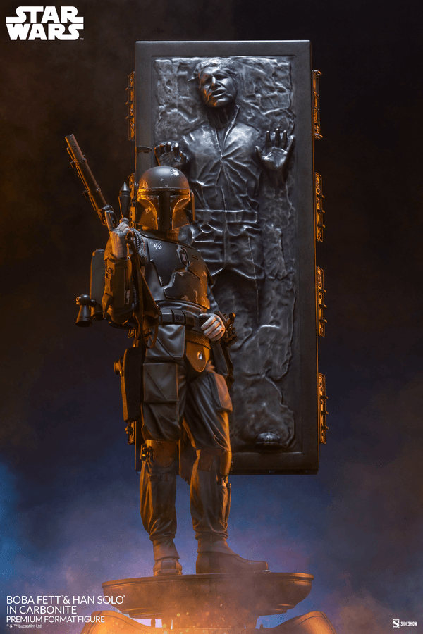 Boba Fett y Han Solo en Carbonita 1