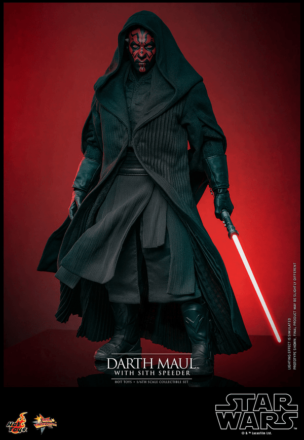 Darth Maul with Sith Speeder 7