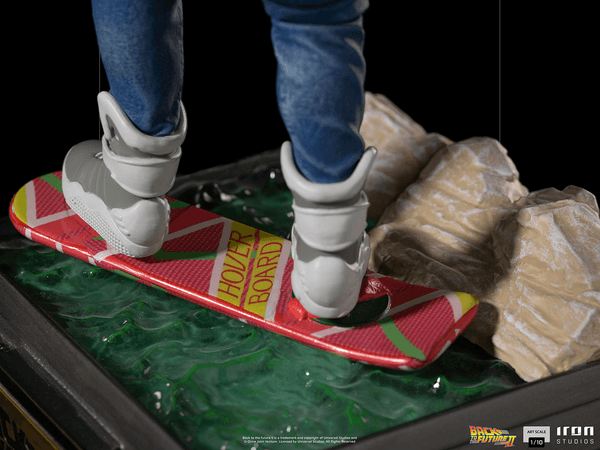 Marty McFly on Hoverboard 1:10 Scale Statue by Iron Studios 6