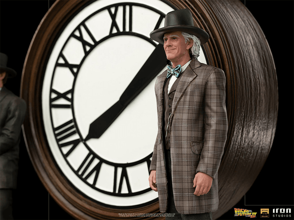 Marty and Doc at the Clock Deluxe 5