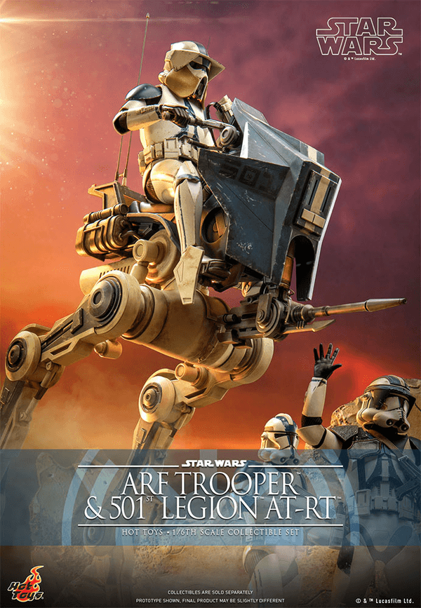 ARF Trooper and 501st Legion AT-RT 1