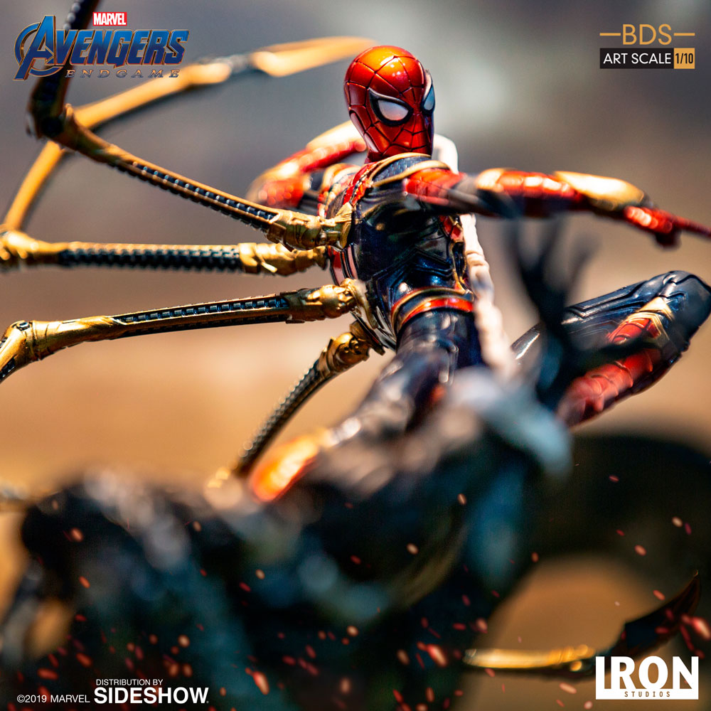 Iron Spider VS Outrider