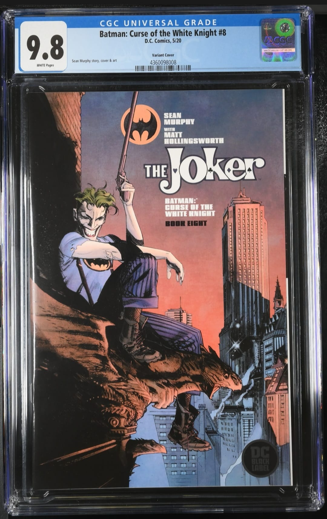 BATMAN: CURSE OF THE WHITE KNIGHT #8 9.8