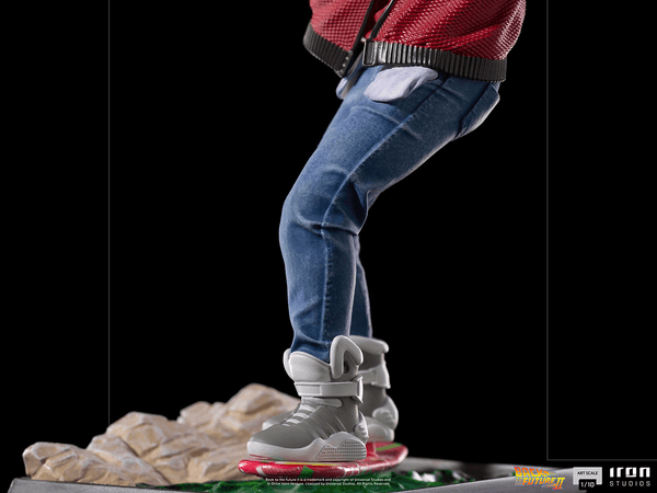 Marty McFly on Hoverboard 1:10 Scale Statue by Iron Studios 7
