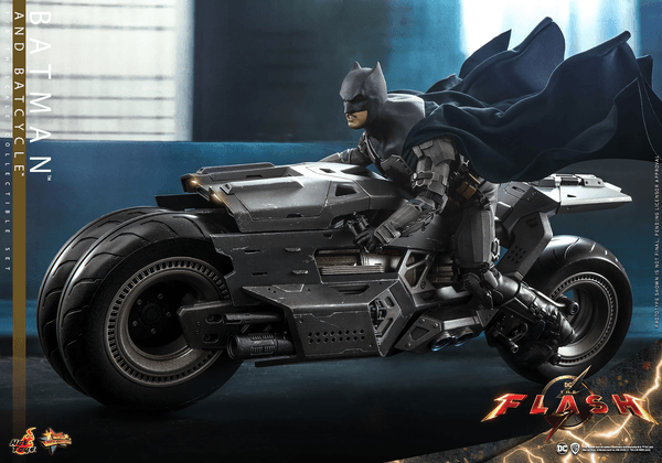 Batman and Batcycle 13