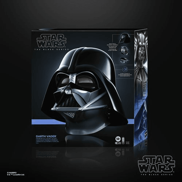 Star Wars The Black Series Darth Vader Premium Casco Electronico 8