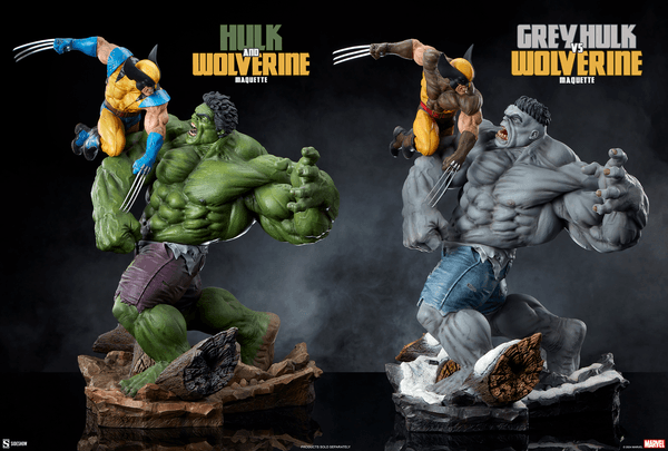 Hulk gris contra Wolverine 9
