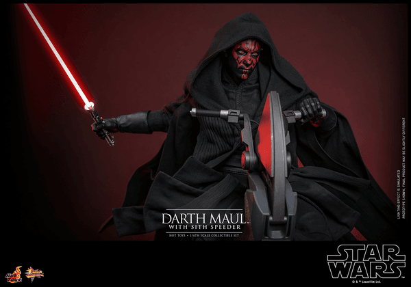 Darth Maul with Sith Speeder 3