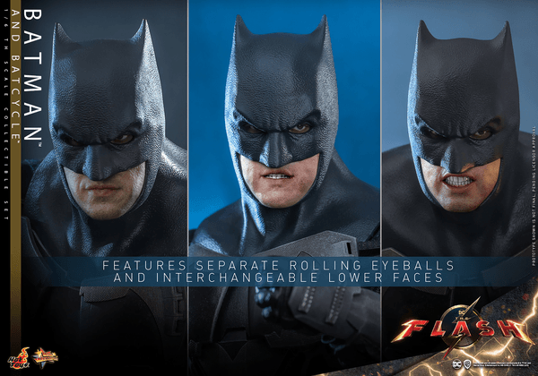 Batman and Batcycle 22