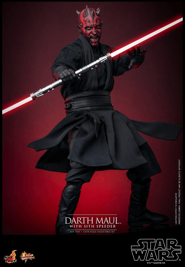Darth Maul with Sith Speeder 13