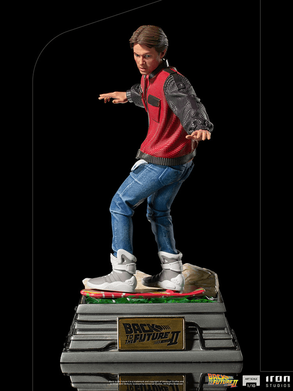Marty McFly on Hoverboard 1:10 Scale Statue by Iron Studios 4