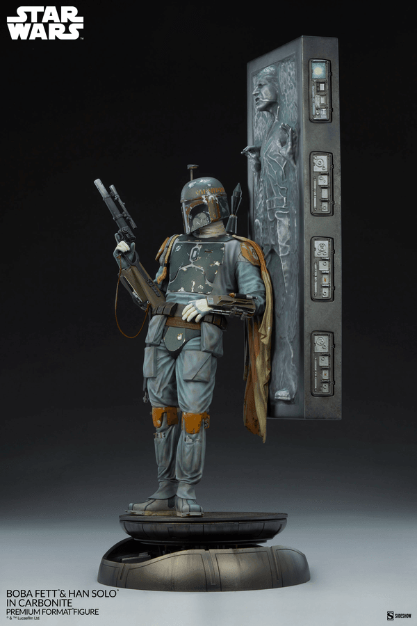 Boba Fett y Han Solo en Carbonita 6