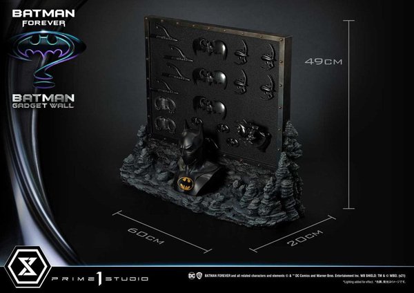 Batman Forever Diorama Museum Masterline Series 1/3 Batman Gadget Wall 49 cm-c8bee00b-8a8d-457f-85e0-03557ec41a38 4
