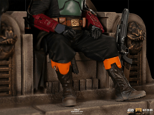 Boba Fett & Fennec Shand on Throne Deluxe  7