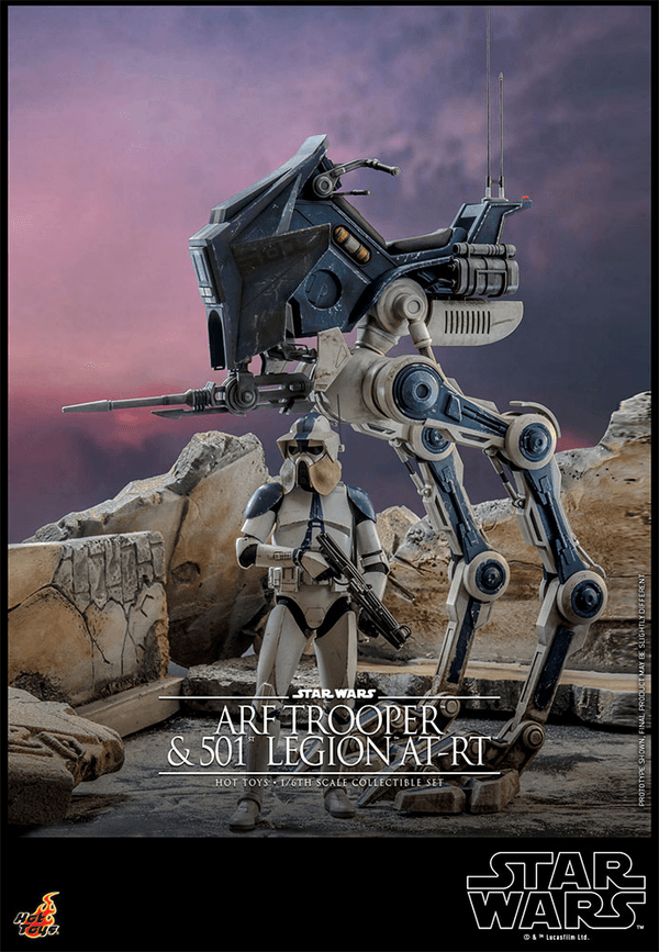 ARF Trooper and 501st Legion AT-RT 3