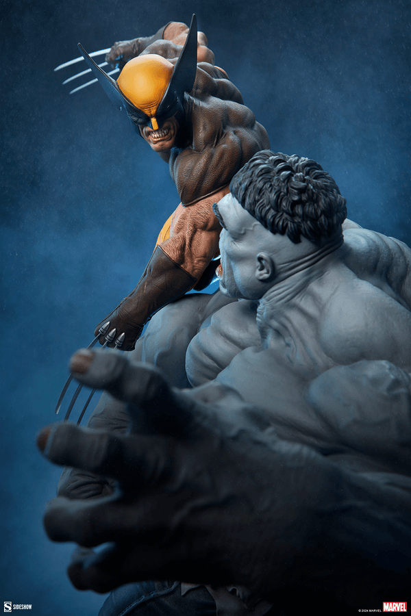 Hulk gris contra Wolverine 5