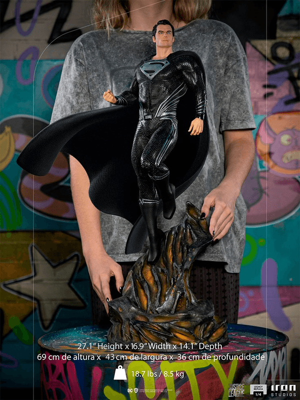 SUPERMAN BLACK SUIT  6