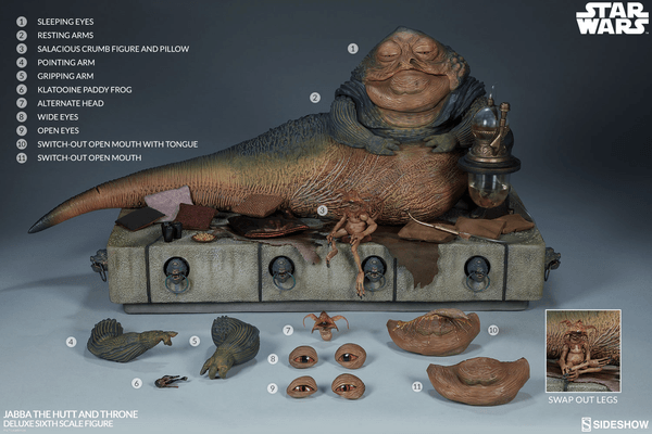 Jabba the Hutt and Throne Deluxe 20