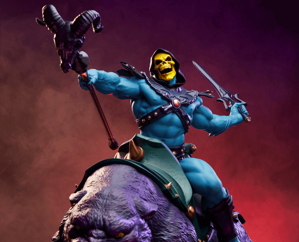 Skeletor y Panthor Clásico Deluxe 6