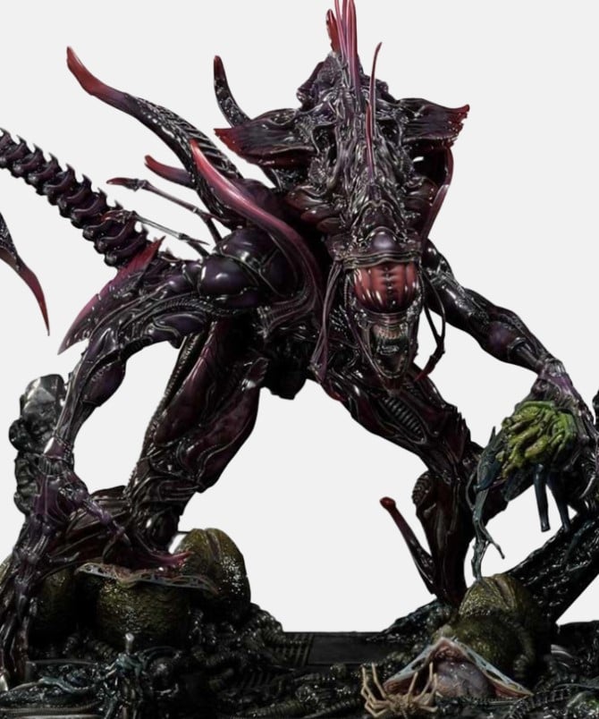 Premium Masterline Aliens (Comics) Rogue Alien "Battle Diorama" EX Version