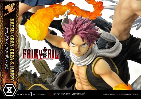 Fairy Tail Estatua PVC 1/6 Natsu, Gray, Erza, Happy Deluxe Bonus Version 57 cm-da09d11e-e516-4ec9-a51e-e2d1ac463595 7