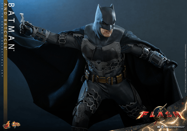 Batman and Batcycle 17