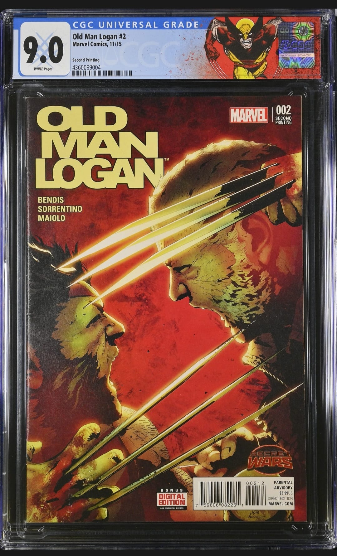 OLD MAN LOGAN #2 9.0