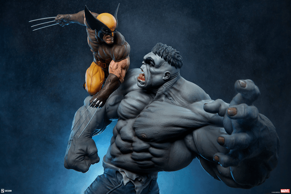 Hulk gris contra Wolverine 3