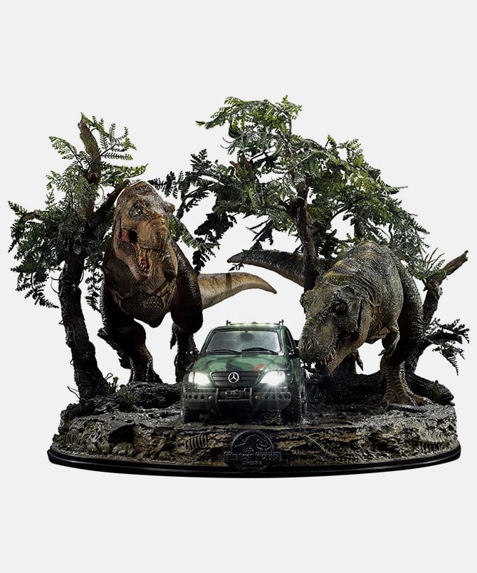 Legacy Museum Collection The Lost World: Jurassic Park (Film) T-Rex Cliff Attack 1/15 scale Bonus Version