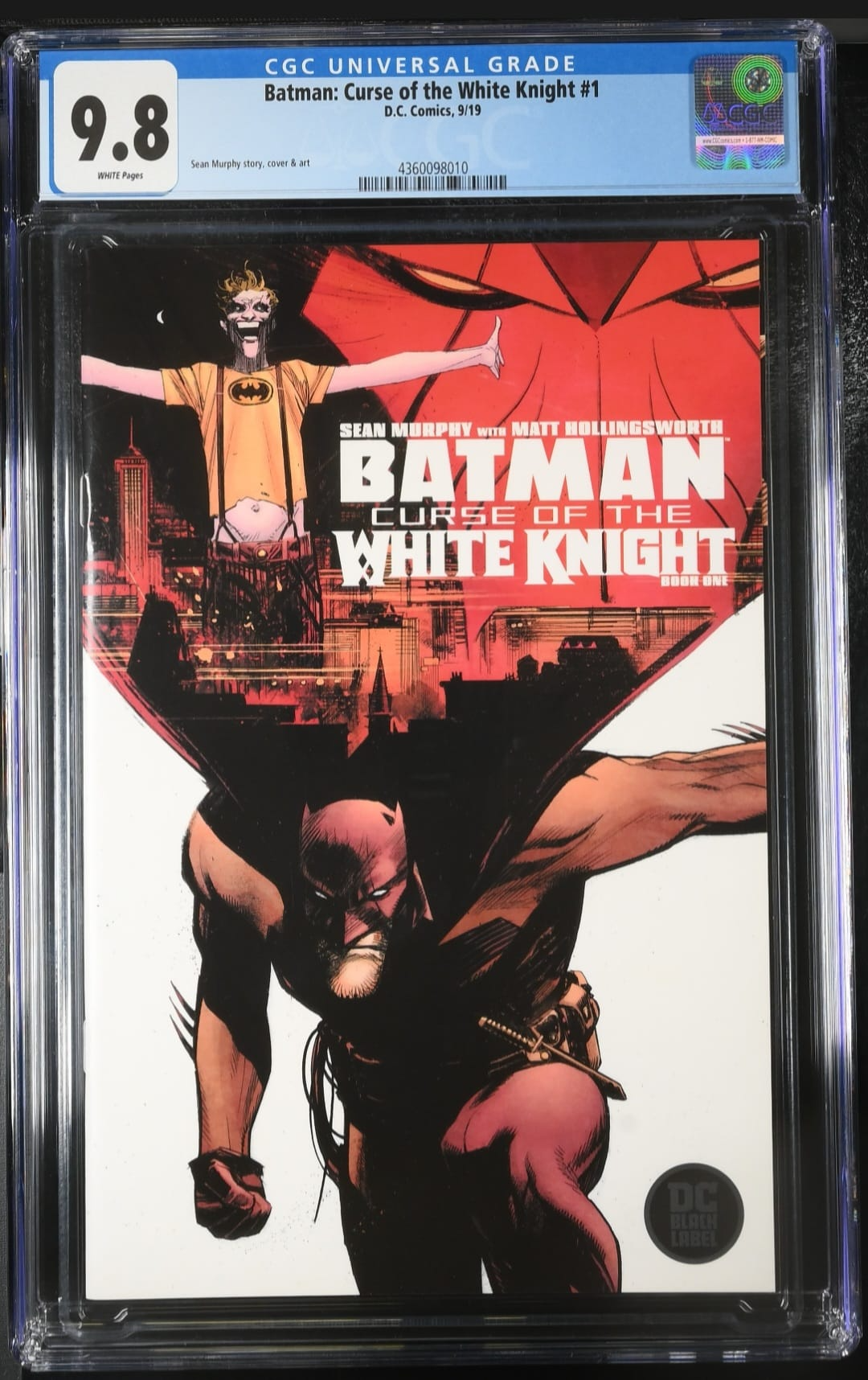 BATMAN: CURSE OF THE WHITE KNIGHT #1 9.8