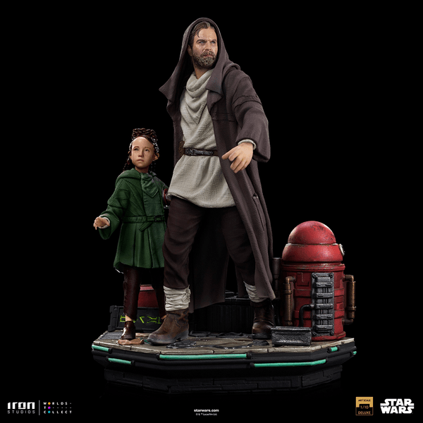Obi-Wan and Young Leia Deluxe 12