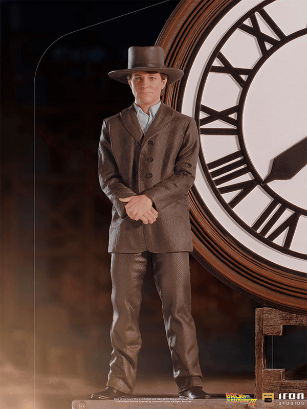 Marty and Doc at the Clock Deluxe 13