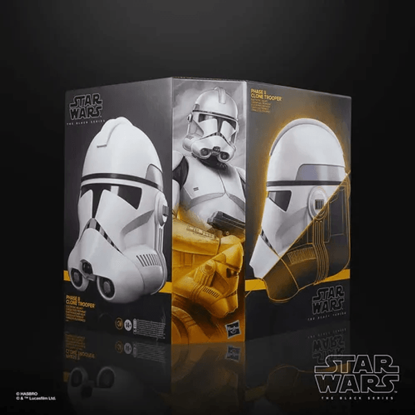 Star Wars The Black Series Phase II Clone Trooper Premium Electronic Helmet 7