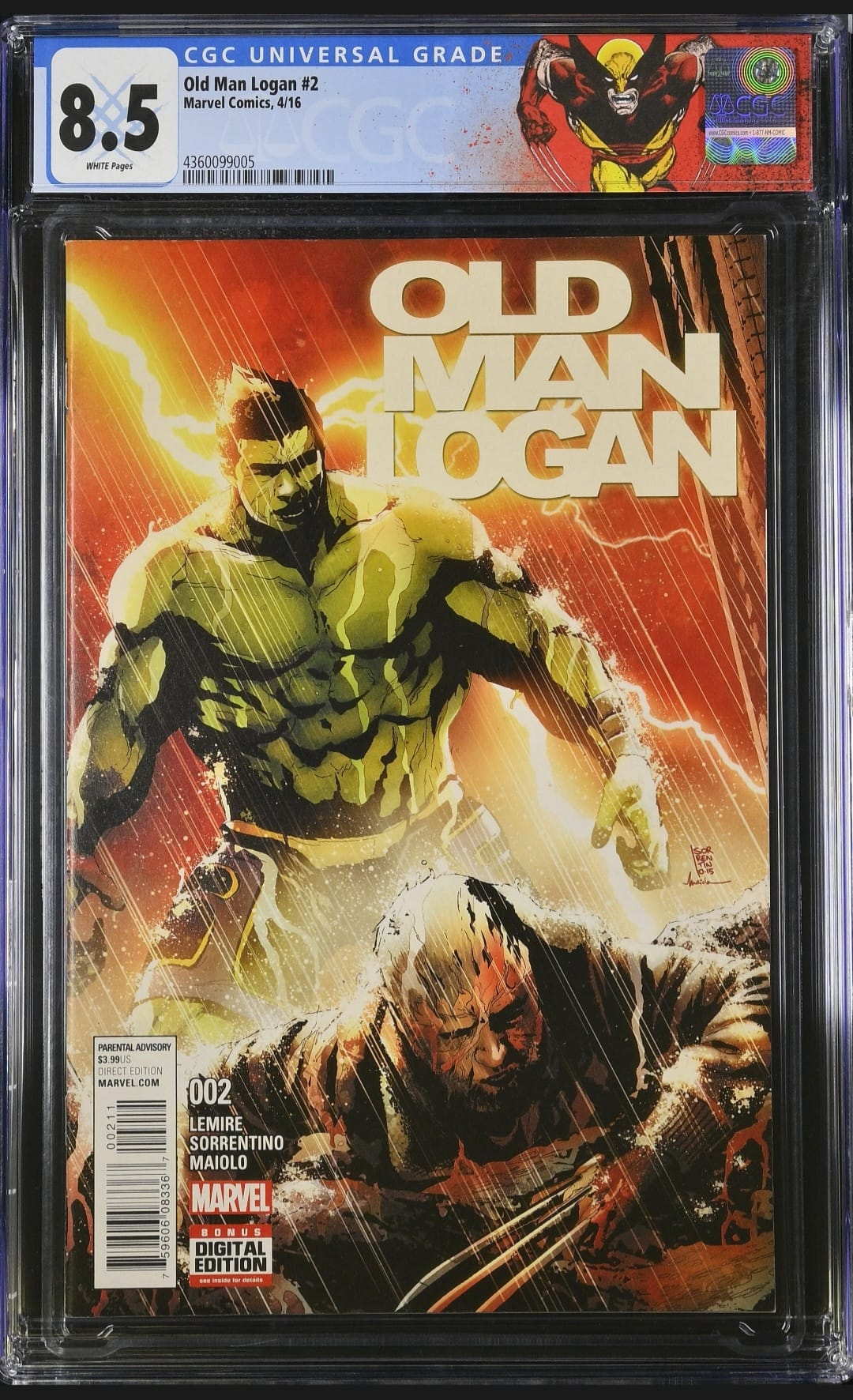 OLD MAN LOGAN #2 8.5