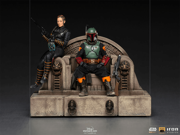 Boba Fett & Fennec Shand on Throne Deluxe  1