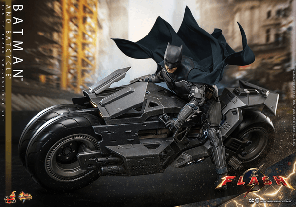 Batman and Batcycle 2