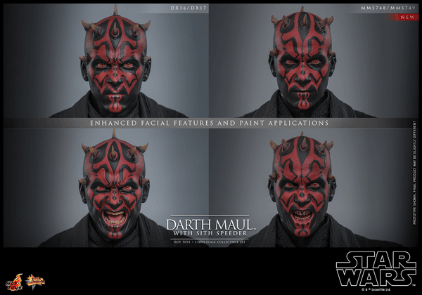 Darth Maul with Sith Speeder 15