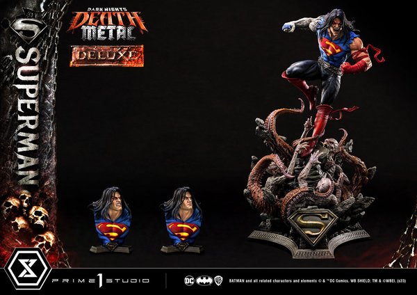 Dark Nights: Death Metal Estatua 1/3 Death Metal Superman Deluxe Ver. 94 cm-ed9ca3e1-deff-4331-a026-62b12a43c752 24