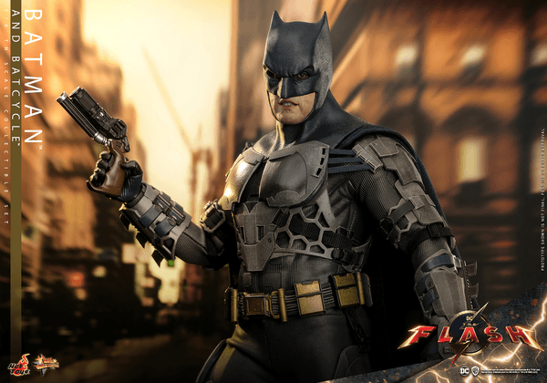 Batman and Batcycle 15