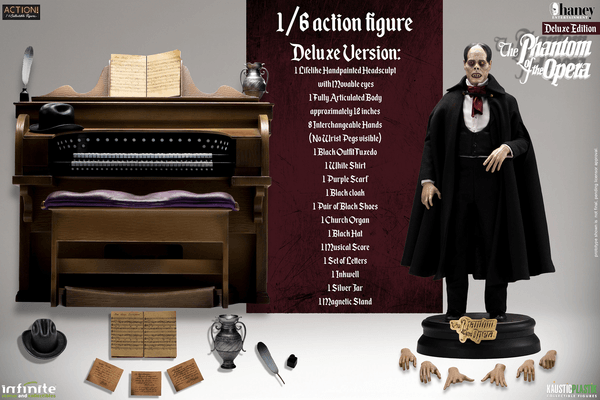 Lon Chaney como Fantasma de la Ópera Deluxe 15