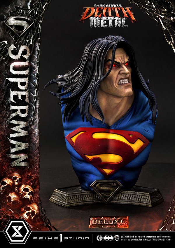 Dark Nights: Death Metal Estatua 1/3 Death Metal Superman Deluxe Ver. 94 cm-ed9ca3e1-deff-4331-a026-62b12a43c752 10
