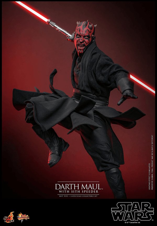 Darth Maul with Sith Speeder 14
