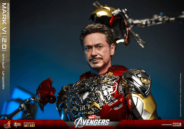 Iron Man Mark VI (2.0) with Suit-Up Gantry 9
