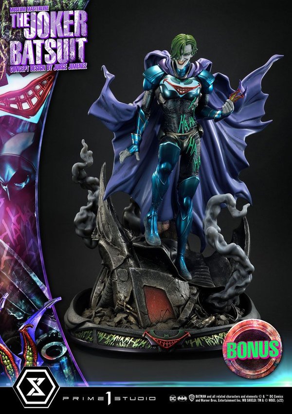 DC Comics Estatua Museum Masterline 1/3 The Joker Concept Design by Jorge Jimenez Bonus Version 79 cm-bcc45566-ab56-46a5-8162-3a9cbfccce6f 1